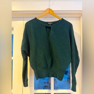 Express Women’s Green Dolman Sweater